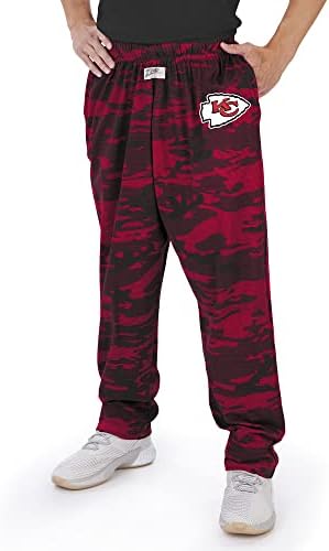 Zubaz NFL Mens Team linhas de camuflagem colorida