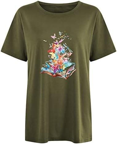 Camisas de manga longa em camadas para mulheres Mulheres Casual Spring e Summer Moda Color Butterfly Printing feminino V
