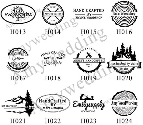Logotipo personalizado Branding de madeira Ferro, selo de ferro de marca de couro durável, carimbo de calor de churrasco, incluindo a alça, carimbo de design de lâmina de serra