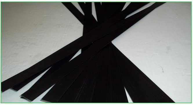 Barras de tira de fibra de carbono de fibra 2x10x400mm comprimento tiras de fibra de fibra de carbono planas de falha pultrudadas