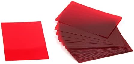 Bettomshin Red-Red 3D óculos Filtro Paper RESIN LENS 3D MOME