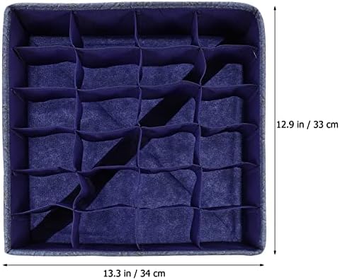 Gaveta de mesa veemoon 2pcs compartimentos meias de células de roupas íntimas bin bin sutiã prática gabinete de gaveta de