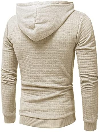 Maiyifu-gj masculino casual jacquard capuz de pulôver de manga longa de manga comprida