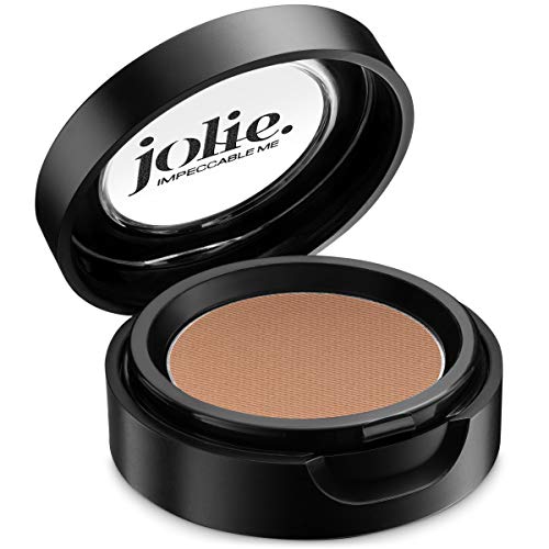Jolie Cosmetics Powder Pressioned Matte Eyeshadows - Crueldade Free, Vegan, Eombsão de Pan Single 1.48g Neutrais Base