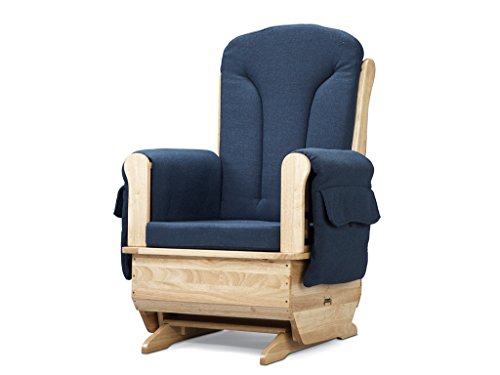 Jonti-Craft 8150JC Glider Rocker, Almofadas Azuis