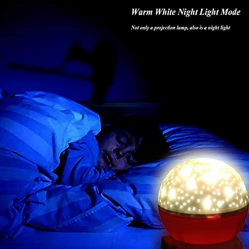 Star Projector Night Light for Kids, projector de luz noturna de estrela, projetor de estrela para crianças, 360 graus girando