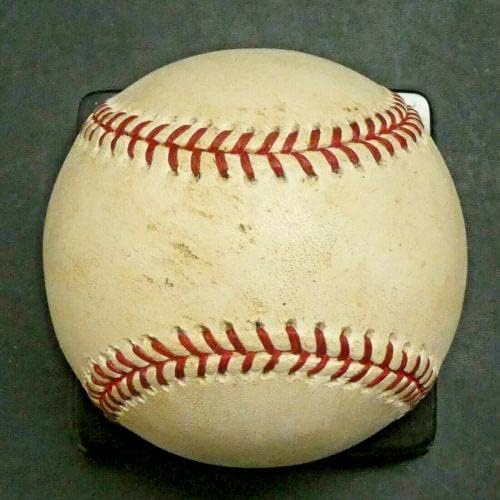 Barry Bonds #713 Home Run Game Baseball com Holograma MLB One atrás de Babe Ruth - Game Usado Baseballs