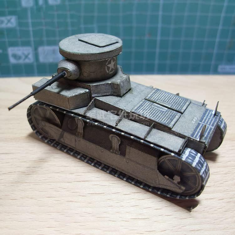 Mookeenona 1:35 U.S. T1 Coningham Tank Light Modelo 3D Modelo