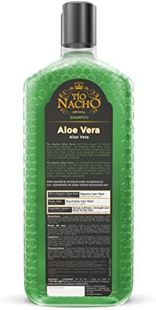 Pacote de valores shampoo de aloe vera nacho aloe,