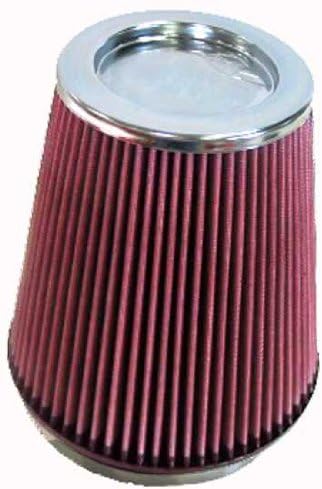 Filtro de admissão de ar da K&N Universal Clamp-on: Alto desempenho, premium, lavável, filtro de ar de substituição: diâmetro