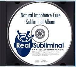 CD subliminal de cura de impotência natural