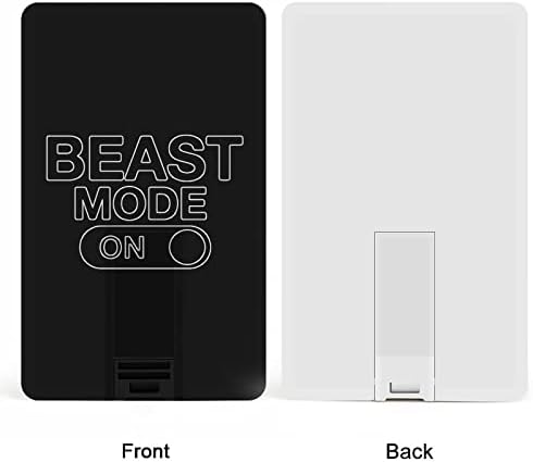 Modo Besta no cartão de crédito USB Drives flash de memória personalizada Ptick Key Presentes corporativos e brindes