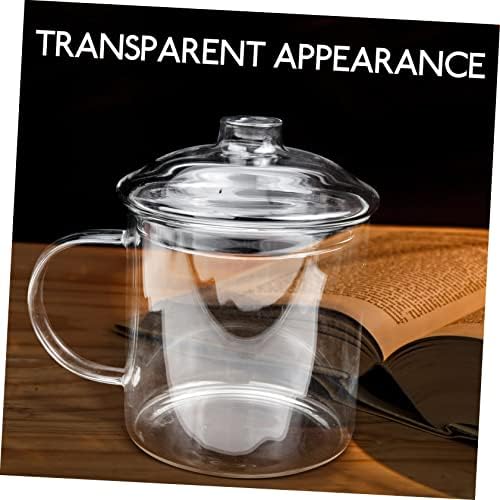 Vidro Hanabass com tampa de copos de vidro de vidro de vidro com tampas xícaras de café expresso de vidro xícaras de café