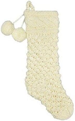 19 polegadas Knit de Natal Meias Asik Decoração de Natal Meias de Natal Meias de Natal Meias de folga de Natal Meias