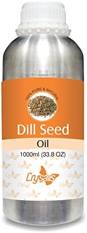 Óleo de semente de endro de crysalis | de óleo essencial não diluído e natural não diluído para cuidados com a