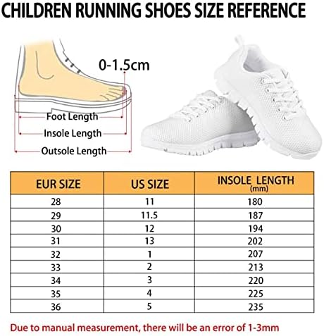 Jeiento unisisex crianças esportes sapatos de caminhada sapatos de caminhada sapatos de fitness shoes escolar