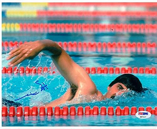 Mark Spitz Gold Medal Winning Swimmer assinou 8x10 Photo PSA/DNA Auto