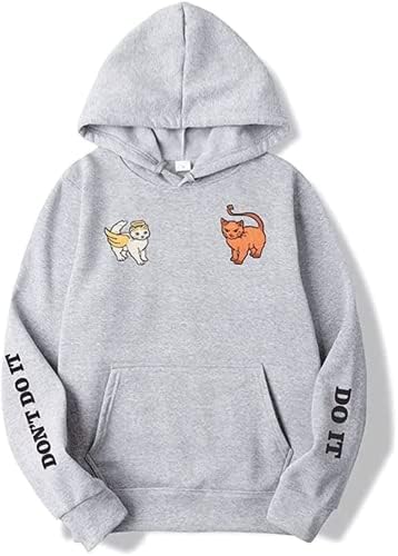 Hoodie de mercadoria emma Chamberlain Faça isso não faça isso imprimido Men Momen's Moman's Social Star Star Hip Hop Roupas