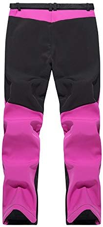Calça de moletom de míshui para mulheres calças de caminhada ao ar livre para as calças térmicas leves calças elásticas casuais