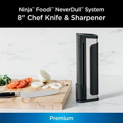 Ninja K31300 Foodi System Nangul System Knife Sharpner, Aço inoxidável, cinza
