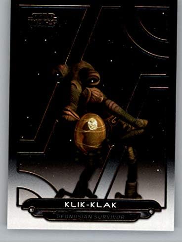 2018 Topps Star Wars Galactic Arquivos #REL-20 Klik-Klak Official Nemport Trading Card em NM ou melhor Conditon