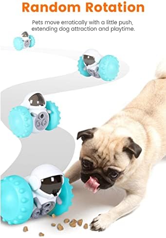 Edie Moran Treat Distribuindo brinquedos para cães, brinquedos de quebra -cabeça de cachorro, brinquedos interativos para cães médios pequenos inteligentes, brinquedos de cachorros para tédio, distribuindo brinquedos de quebra