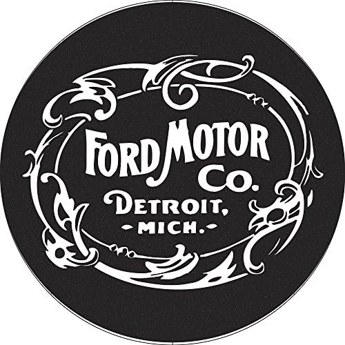 Marca registrada Gameroom Ford Chrome Rospelagem com nervuras - vintage 1903 Ford Motor Co