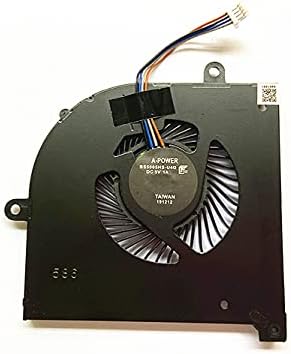 Novo ventilador de resfriamento da CPU compatível com MSI GS75 P75 MS-17G1 MS-17G2 Série DC5V 1A