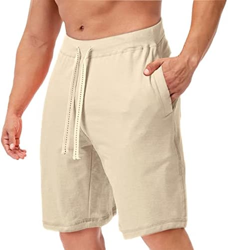 Masculino shorts com bolsos shorts de praia com bolsos de verão homens de cordão sólido shorts shorts shorts masculinos