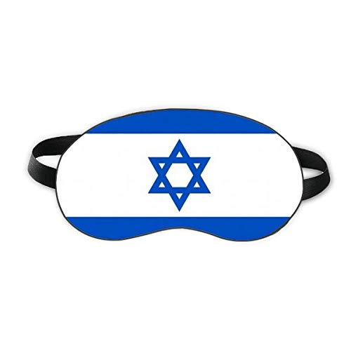 Israel National Flag Asia Country Sleep Eye Shield Soft Night Blindfold Shade Cover