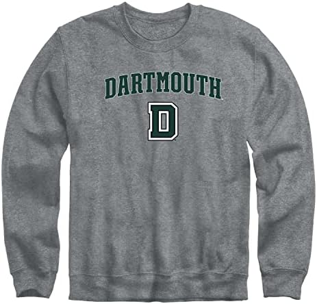 Barnesmith Dartmouth College Big Green Green Adult Unisex Crewneck Sweatshirt, Spirit, Charcoal Gray, X-Large