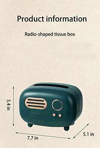 Titulares de capa de lapidação facial Maitexi ， cutelo de rádio retro de rádio retro de rádio fofo para banheiro,