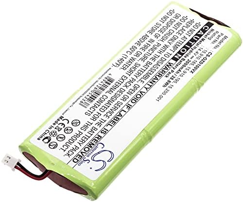 Jiajieshi Battery 2000mAh / 28.80Wh, Bateria de substituição ajustada para Topan TP-AVC701