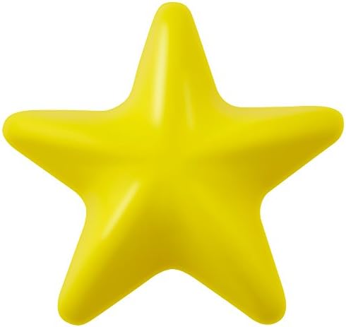 Planeta Dog Orbee-Tuff Lil 'Dipper Star Star amarelo-dispensador de brinquedo de cachorro