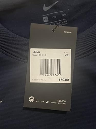 Camisa de manga comprida nike mass