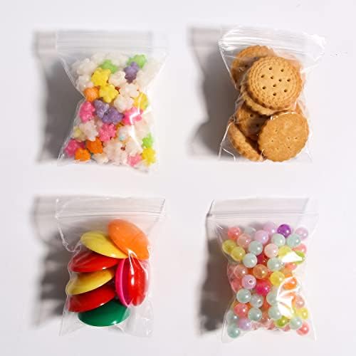 250pcs pequenos sacos plásticos 3x3 polegadas | Saco de ziplock pequeno | Mini sacos de ziplock | Sacos de jóias pequenas