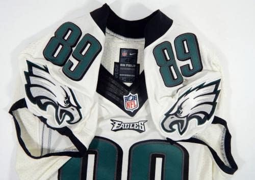 2014 Philadelpia Eagles B.J. Cunningham #89 Jogo emitiu White Jersey 42 DP28582 - Jerseys de Jerseys usados ​​na NFL não assinada