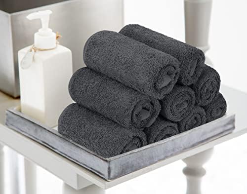 Toalhas utopia 24 toalhas de salão com 60 panos cinza