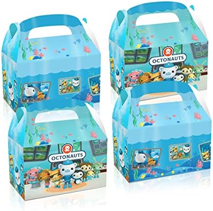 12 PCs Octonauts Candy Box Box Party Favors for Kid Party Favors Party Supplies