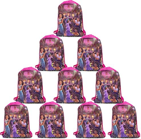12 bolsas de tração de pacote para casa mágica 14 *11 sacolas de presente para encantamento Backpack Backpack Birthday