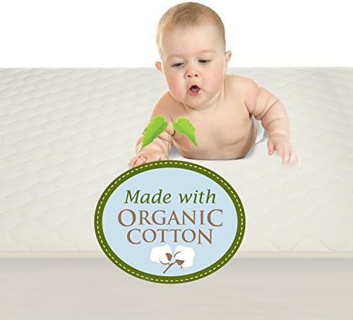 American Baby Company 30 x 40 cobertor bordado de swaddle feito com algodão orgânico, mocha, respirável macio, para