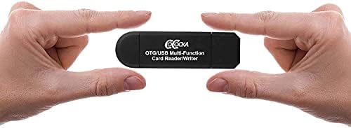 Leitor de cartão sd cococka, 3 em 1 USB 2.0 micro USB tipo C Leitor de cartão de memória flash, adaptador de cartão SD/micro SD, para PC/laptop/Android Phone/Tablets com função OTG