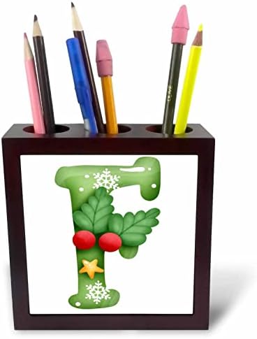 3drose fofo natal decorado monograma verde monogram