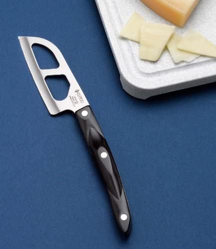 Cutco Modelo 3764 Faca de queijo Santoku com alça de borda serrilhada de 3,75 de 3,75 de carbono de alto carbono