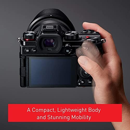Panasonic Lumix S5 Câmera de Minfito Full Mirrorless e Lumix S Pro 16-35mm F4 Lente Zoom de largura