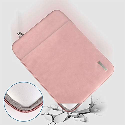 Caixa de manga de laptop 11 polegadas com bolso dianteiro, bolsa de transporte de computador protetora de 360 ​​° para caderno de couro de 8 a 11 polegadas, computador, manga de laptop, bolsa de laptop para mulheres para mulheres, garotas - Green