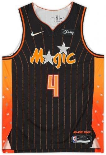 Jalen Suggs Orlando Magic autografado 2021-2022 Mixtape Authentic Jersey - camisas da NBA autografadas
