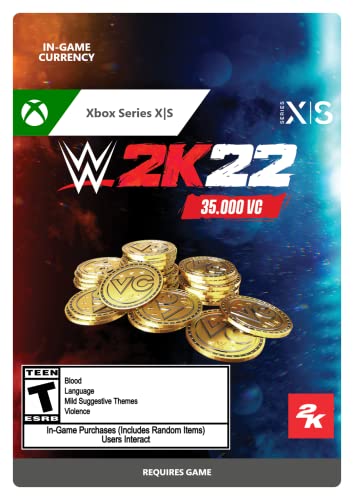 WWE 2K22: 15.000 Moeda Virtual - Xbox One [Código Digital]