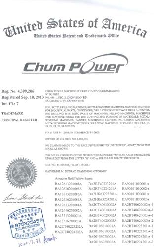 Chum Power Buy-1-get-1-Free 1/8 -5/8 BT40 CNC Integral Ex-power Universal Chuck Holder, Titanium JAWS