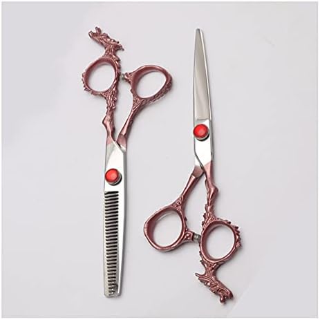 Scissors de corte de cabelo XJPB Conjunto de tesouras de cabeleireiro, 440c Japanese Aço inoxidável, para barbeiro,